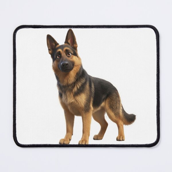 Item preview, Pixar Style German Shepherd Art Print designed and sold by moah1975.