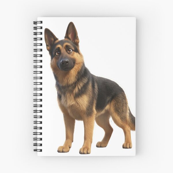 Item preview, Pixar Style German Shepherd Art Print designed and sold by moah1975.