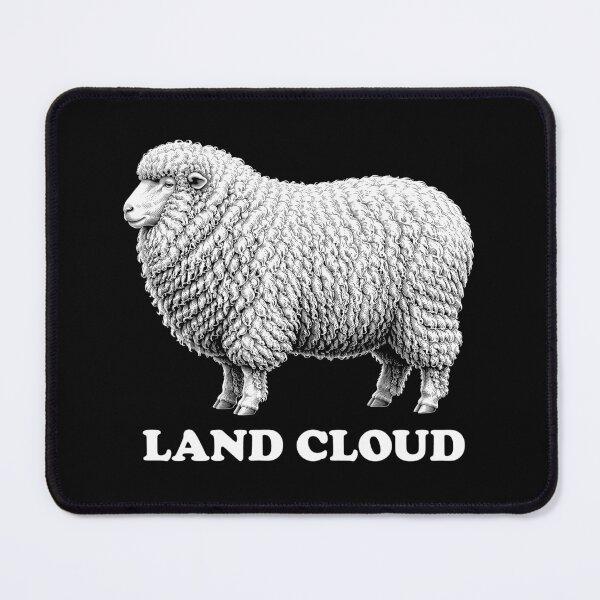 Item preview, Land Cloud Sheep Mislabel Humor designed and sold by Victor Shadehorn.