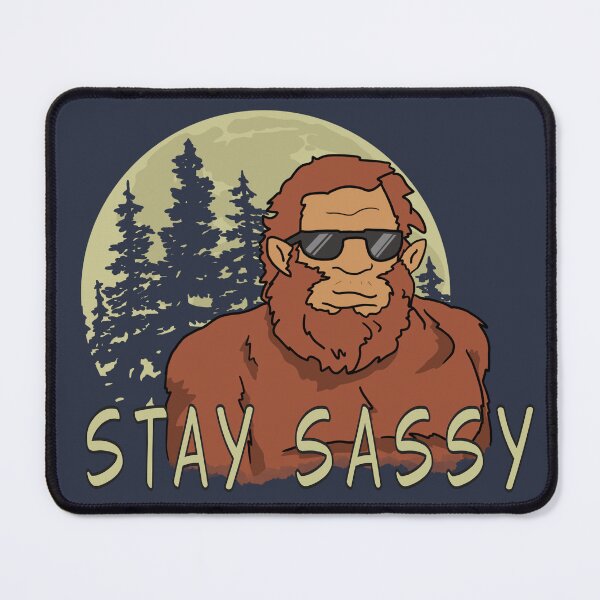 Item preview, Cool Sasquatch Moon and Trees Stay Sassy Design designed and sold by Totemlyawesome .
