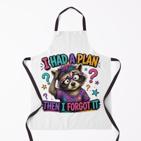 Item preview, I Had A Plan Then I Forgot It Funny Raccoon Shirt Design designed and sold by HippyRikky.