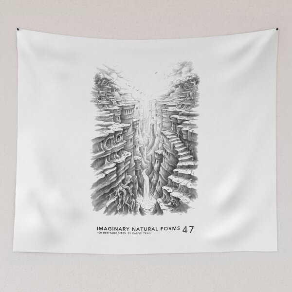 Item preview, IMAGINARY NATURAL FORMS — 100 HERITAGE SITES 47 designed and sold by KansoTrail.