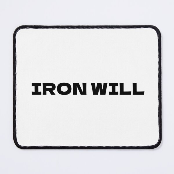Artikelvorschau, IRON WILL – Motivations-T-Shirt | Onkel Jichuan entworfen und verkauft von Uncle-Jichuan.
