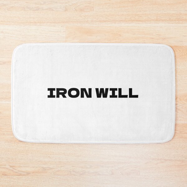 Item preview, IRON WILL – Motivational Tee | Uncle Jichuan designed and sold by Uncle-Jichuan.