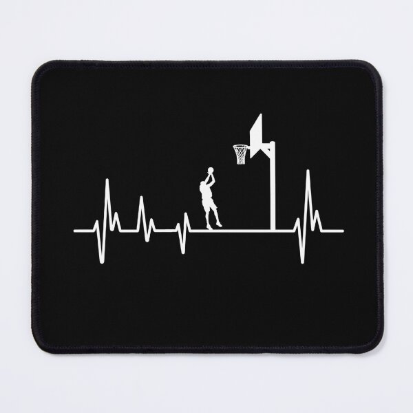 Item preview, Basketball Heartbeat Pulse Line Player designed and sold by Redunk ⭐⭐⭐⭐⭐.