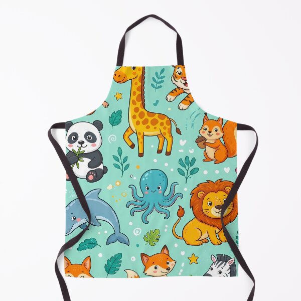 Item preview, Lion Koala Elephant Jiraffe Penguin Monkey Fox designed and sold by ART ATTACK ZONE.