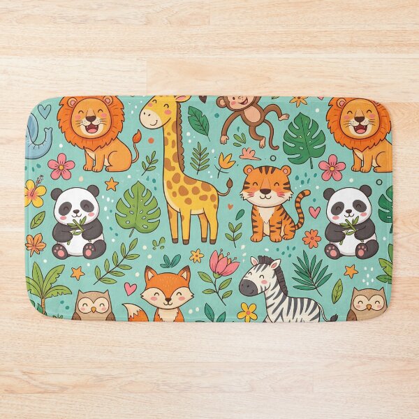 Item preview, Tiger Lion Koala Elephant Jiraffe Penguin Monkey Fox designed and sold by ART ATTACK ZONE.