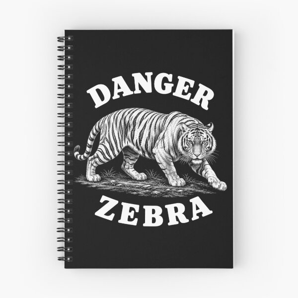 Item preview, Danger Zebra Tiger Mislabel Humor designed and sold by Victor Shadehorn.