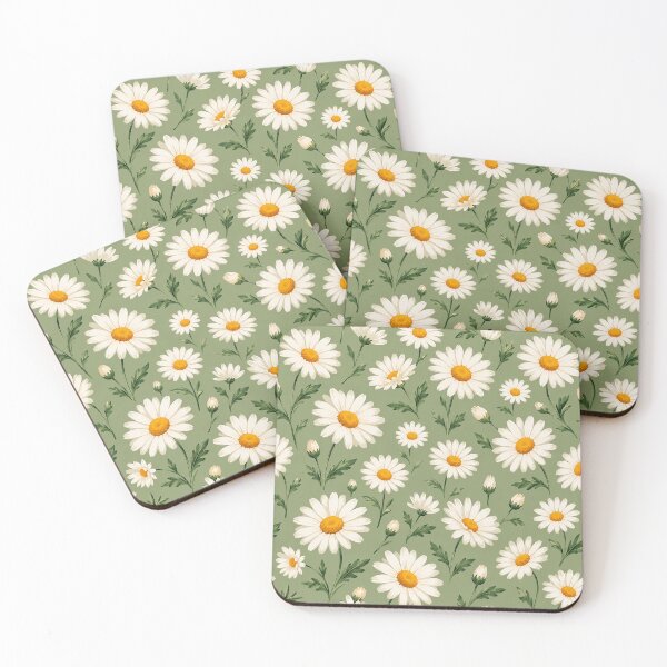 Item preview,  Daisy Flower Pattern | Wildflower Botanical Design designed and sold by Islabonita..