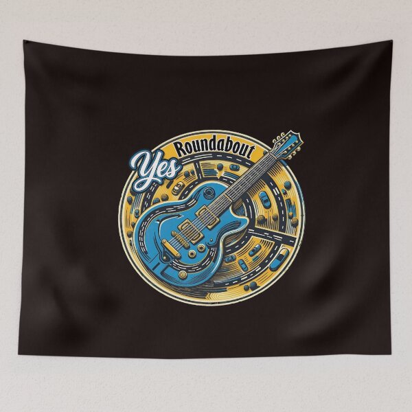 Item preview, Guitar Road Traffic Music Motif Graphic designed and sold by Jawnilflosat.