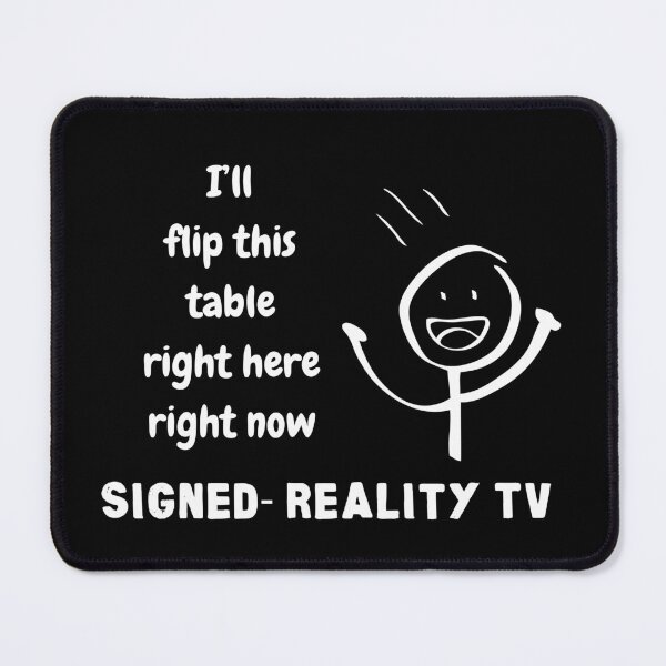 Item preview, Funny Villain Reality TV designed and sold by MayaCordalia.