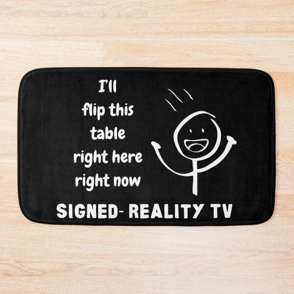 Item preview, Funny Villain Reality TV designed and sold by MayaCordalia.