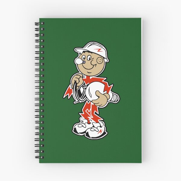 Item preview, Reddy Kilowatt Inspired Retro Electric Mascot Sticker | Vintage Electrician Decal | Utility Worker Gift | High Voltage Retro Cartoon designed and sold by VectorJoy.
