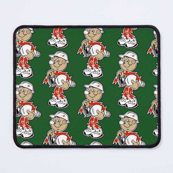 Item preview, Reddy Kilowatt Inspired Retro Electric Mascot Sticker | Vintage Electrician Decal | Utility Worker Gift | High Voltage Retro Cartoon designed and sold by VectorJoy.