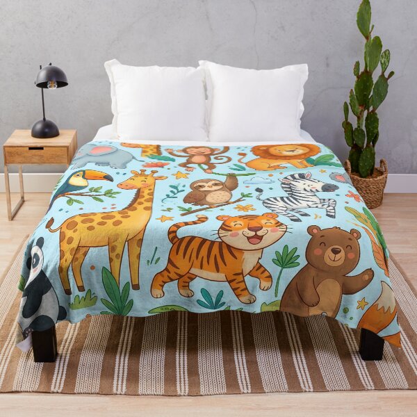 Item preview, Cocodrile Lion Koala Elephant Jiraffe Penguin Monkey Fox designed and sold by ART ATTACK ZONE.