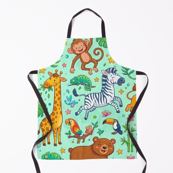 Item preview, Bear Lion Koala Elephant Jiraffe Penguin Monkey Fox designed and sold by ART ATTACK ZONE.