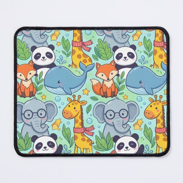 Item preview, Whale Lion Koala Elephant Jiraffe Penguin Monkey Fox designed and sold by ART ATTACK ZONE.