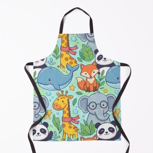 Item preview, Whale Lion Koala Elephant Jiraffe Penguin Monkey Fox designed and sold by ART ATTACK ZONE.