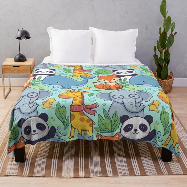 Item preview, Whale Lion Koala Elephant Jiraffe Penguin Monkey Fox designed and sold by ART ATTACK ZONE.