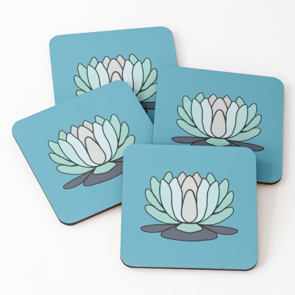Item preview, Teal Amazon Water Lily  designed and sold by Karin Taylor.