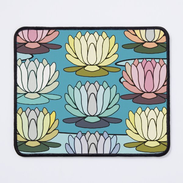 Item preview, Teal Amazon Water Lily designed and sold by Karin Taylor.