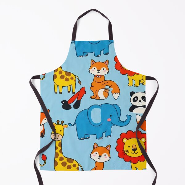 Item preview, Cartoon Lion Koala Elephant Jiraffe Penguin Monkey Fox designed and sold by ART ATTACK ZONE.