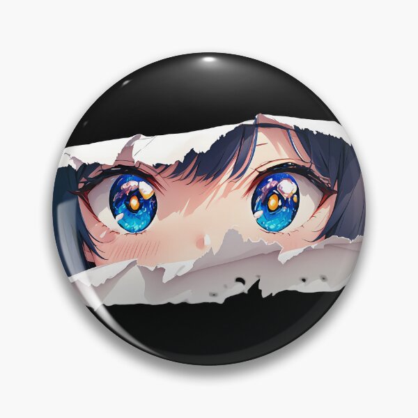 Item preview, Noshiro Azur Lane Ripped Paper Peeking Eyes Closeup designed and sold by PMartistStudio.