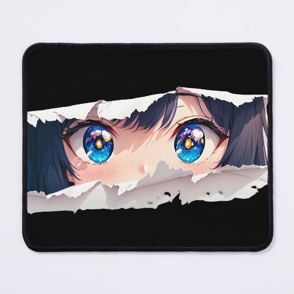 Item preview, Noshiro Azur Lane Ripped Paper Peeking Eyes Closeup designed and sold by PMartistStudio.