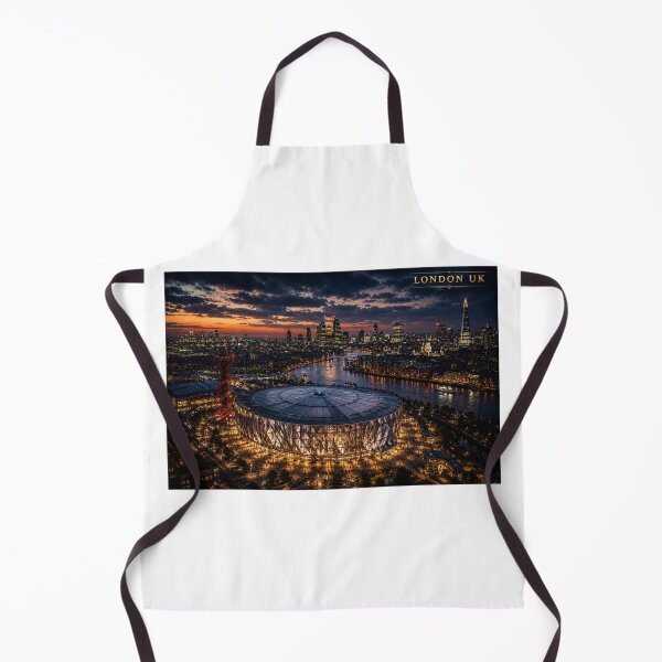 Item preview, London City Skyline Concert Arena Art – Cinematic Twilight Edition designed and sold by globetrottergfx.