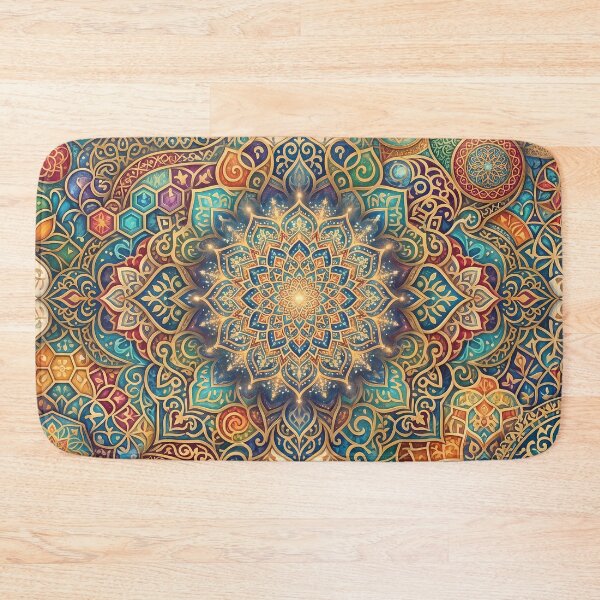 Item preview, Madala Patterns Spirituality God Religion Colors Design designed and sold by ART ATTACK ZONE.