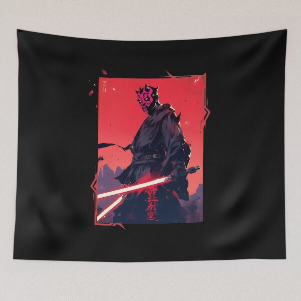 Item preview, Sith Inspired Dark Figure Red Blades Art designed and sold by KalliroiGakis.