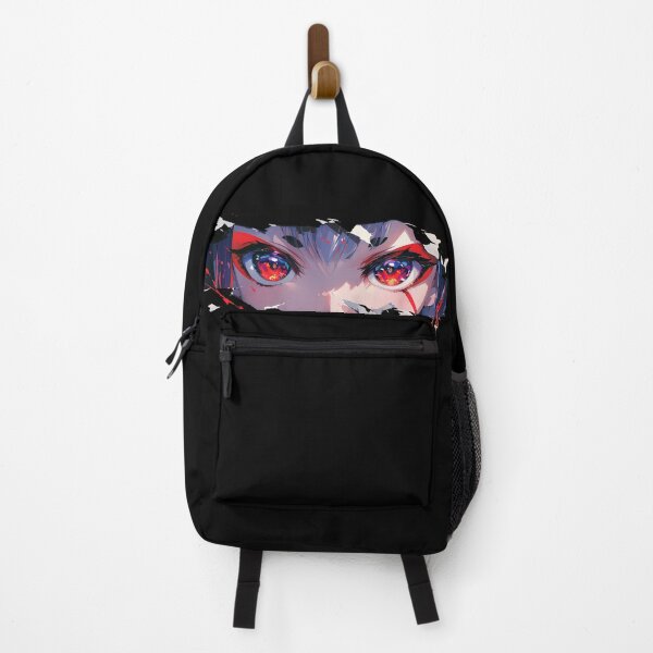 Item preview, Shuten Douji Fate Grand Order Glowing Eyes Ripped Paper Peeker designed and sold by PMartistStudio.