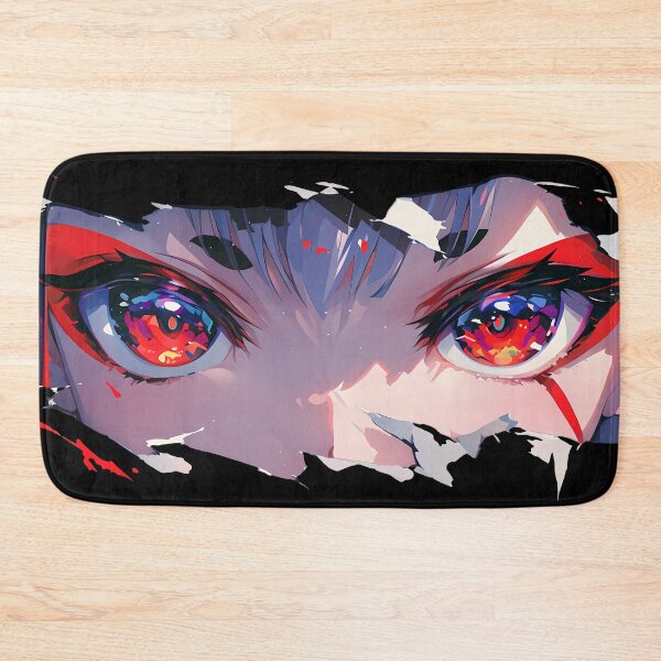 Item preview, Shuten Douji Fate Grand Order Glowing Eyes Ripped Paper Peeker designed and sold by PMartistStudio.