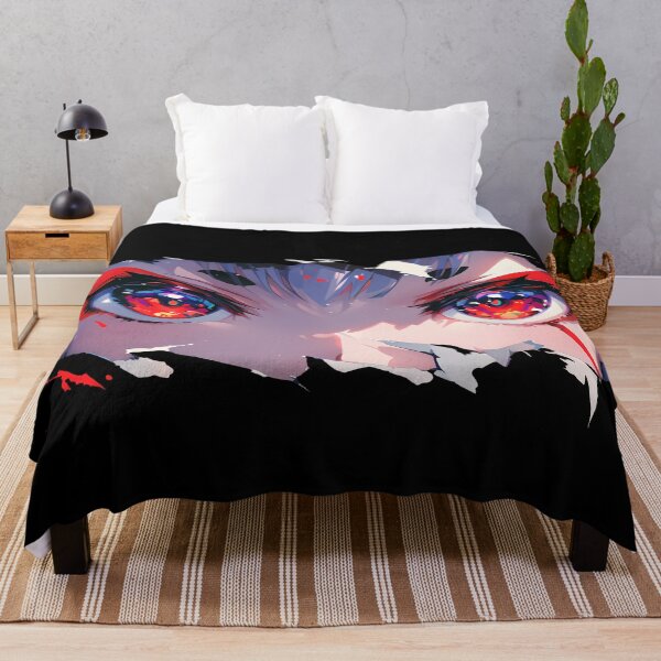 Item preview, Shuten Douji Fate Grand Order Glowing Eyes Ripped Paper Peeker designed and sold by PMartistStudio.