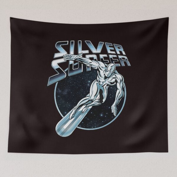 Item preview, Cosmic Surfer Graphic Print designed and sold by Rechar404-Art.