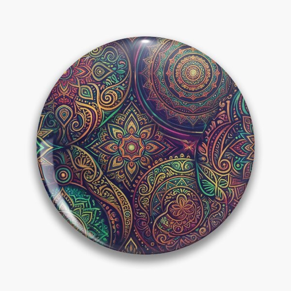 Item preview, Retro Mandala Patterns Spirituality God Religion Colors Design designed and sold by ART ATTACK ZONE.