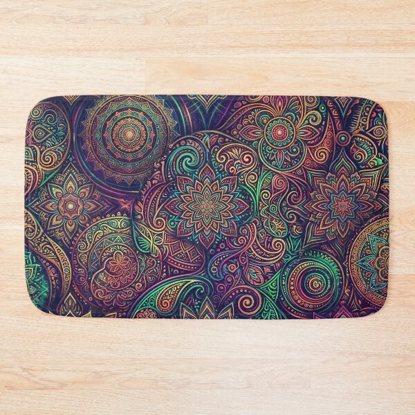 Item preview, Retro Mandala Patterns Spirituality God Religion Colors Design designed and sold by ART ATTACK ZONE.