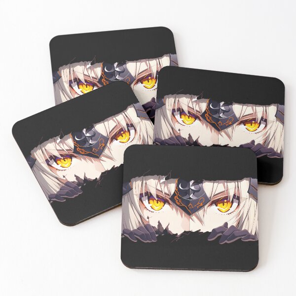 Item preview, Jeanne Darc Alter Fate Grand Order Golden Eyes Mask Peeker Closeup designed and sold by PMartistStudio.