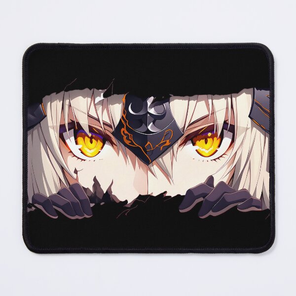Item preview, Jeanne Darc Alter Fate Grand Order Golden Eyes Mask Peeker Closeup designed and sold by PMartistStudio.