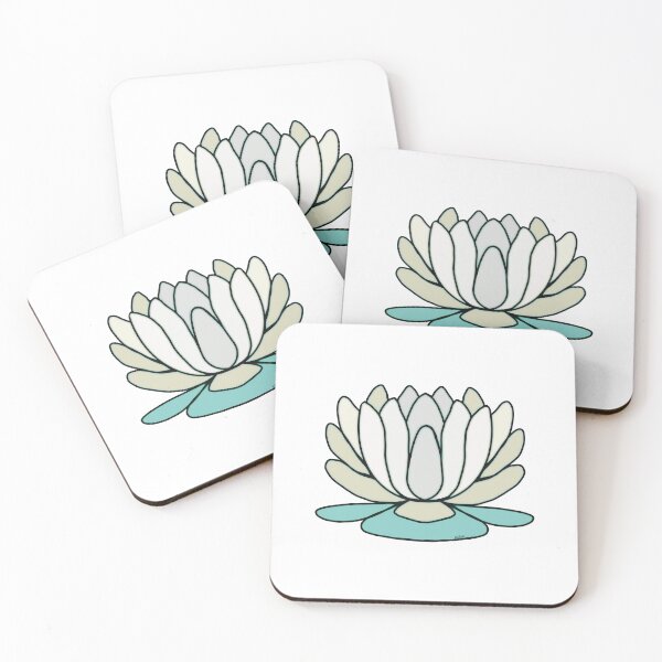 Item preview, Botanical Amazon Water Lily Sage Green Lotus designed and sold by Karin Taylor.
