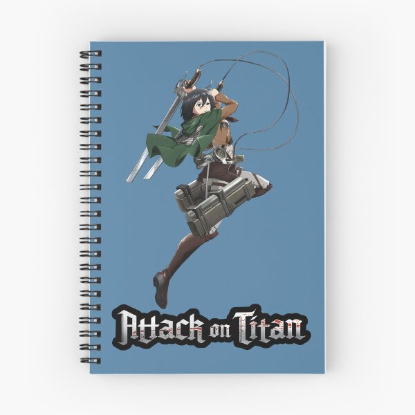 Item preview, Attack on Titan; Misaka Ackerman; Blu designed and sold by Marco Bottiglieri.