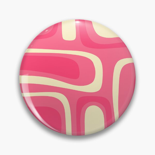 Item preview, Bright Pink Abstract Mid Century Modern Palm Springs Pattern designed and sold by kierkegaard.