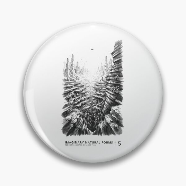 Item preview, IMAGINARY NATURAL FORMS — 100 HERITAGE SITES 15 designed and sold by KansoTrail.
