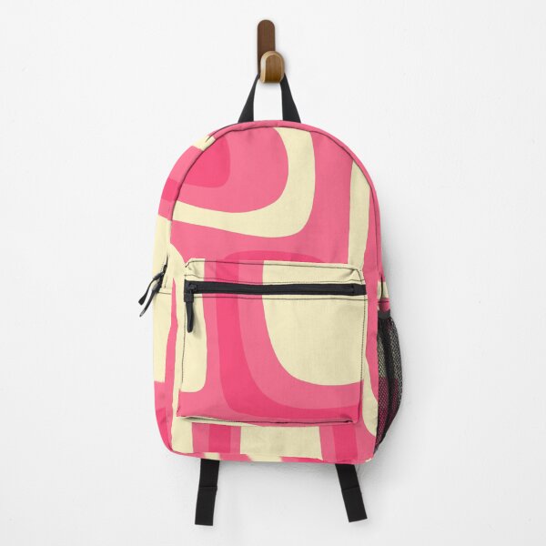 Item preview, Bright Pink Abstract Mid Century Modern Palm Springs Pattern designed and sold by kierkegaard.