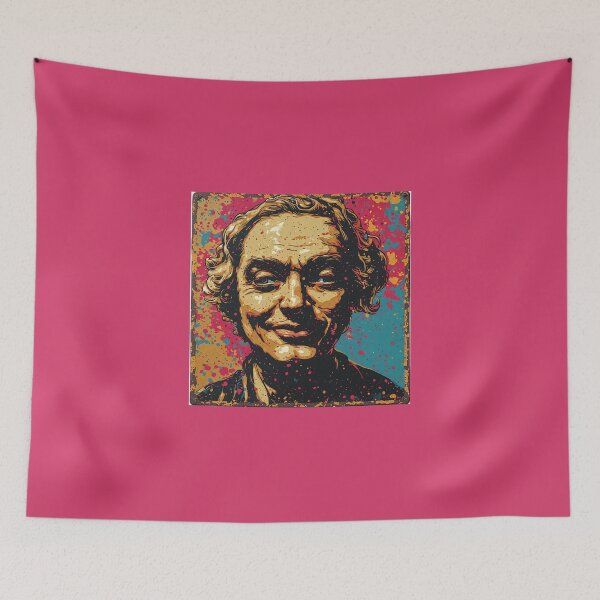 Item preview, Old Soul - Pop Art Splatter Portrait Print designed and sold by MdfkSyndicate.