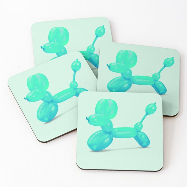 Item preview, Cute Glossy Pastel Green Balloon Dog designed and sold by shaescreations1.