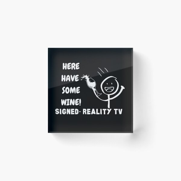 Item preview, Main Character Villain Edit Reality Trash TV designed and sold by MayaCordalia.