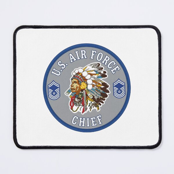 Item preview, U.S. Air Force Chief Master Sergeant Native American Heritage Emblem designed and sold by CharlieDesings.