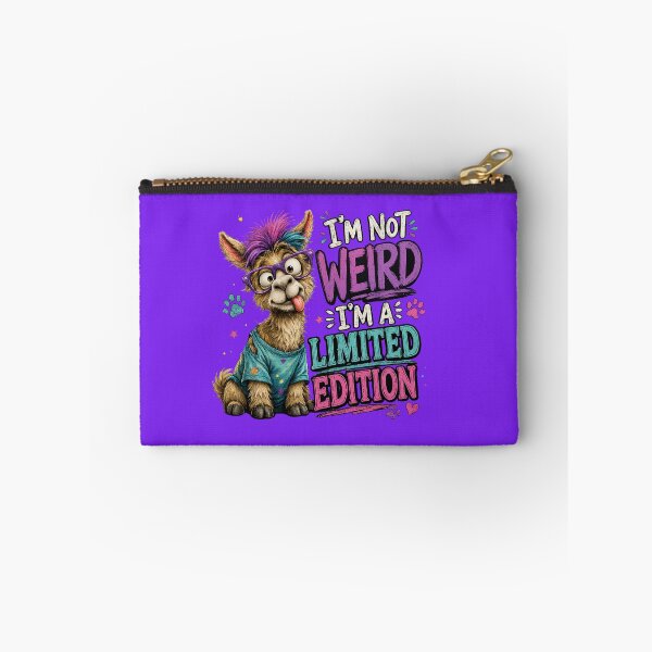 Item preview, I'm Not Weird I'm A Limited Edition Funny Llama Design designed and sold by HippyRikky.