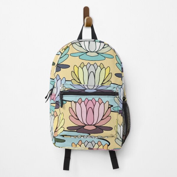 Item preview, Boho Golden Zen Botanical Amazon Water Lily designed and sold by Karin Taylor.